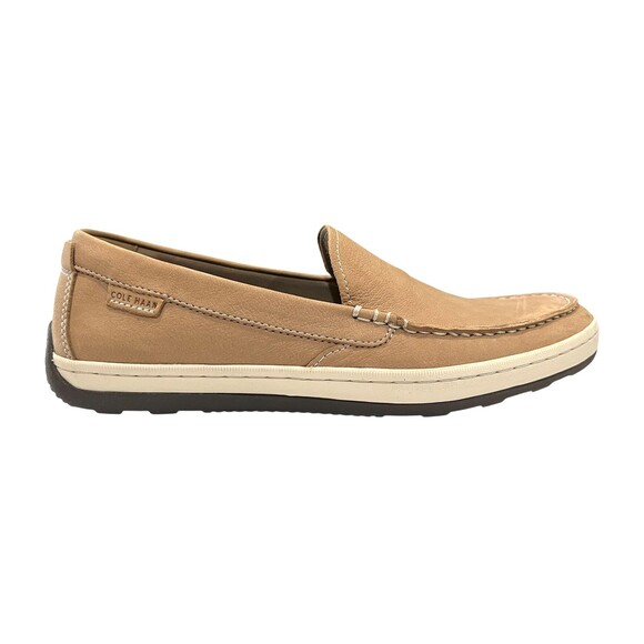 Cole Haan Mens C30994 Claude Venetian Beige Nubuck Driving Moc Loafer  9.5  NWOB main image 10